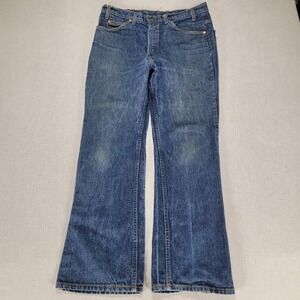 Vtg Levis 517 Orange Tab Made USA 20517-0217 Jeans 36x30 80s Flared